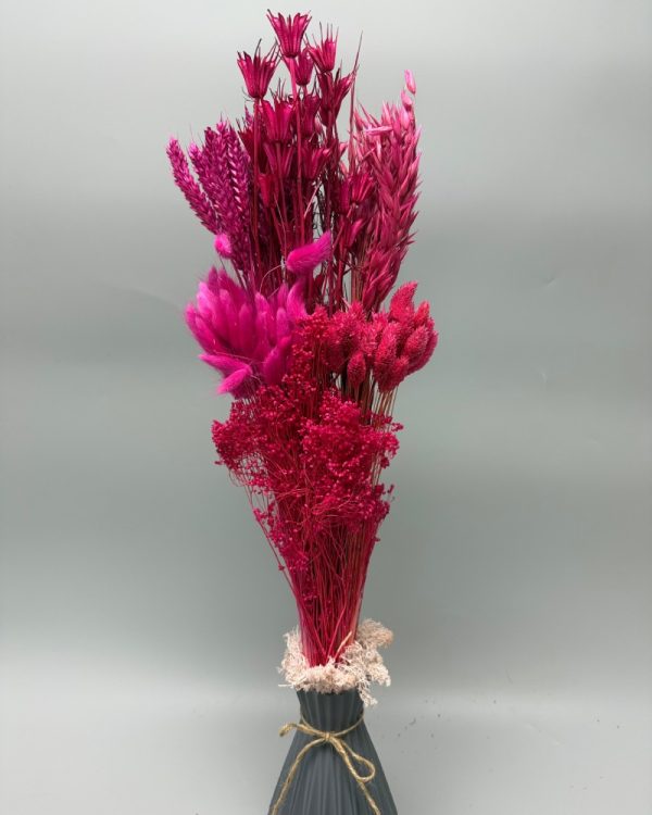 DIY Composizione rosa acceso