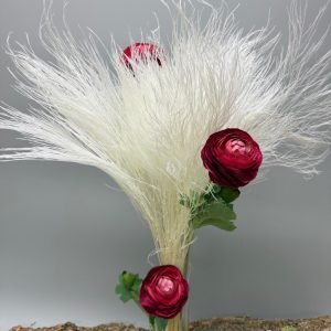 Felce tiki bianco